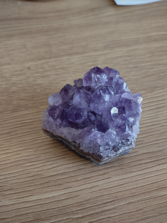 2.2" BEAUTIFUL NATURAL ROUGH AMETHYST CRYSTAL MINERAL CLUSTER